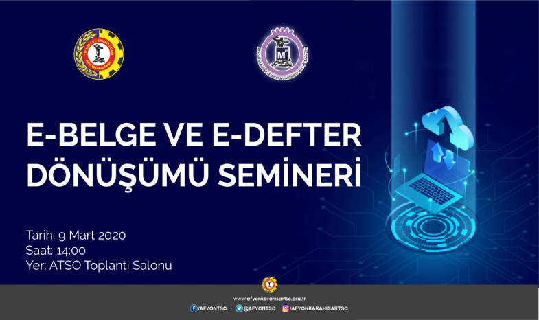 E-BELGE VE E-DEFTER SEMİNERİ